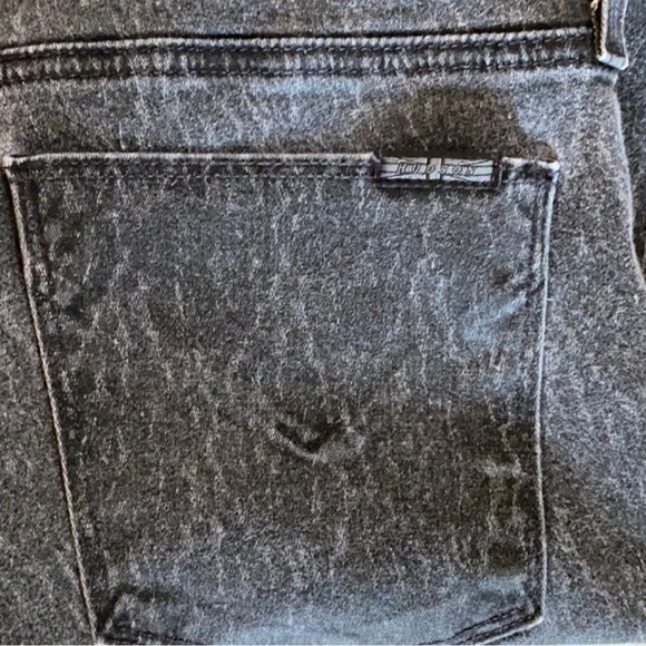 Hudson Jeans NICO Super Skinny Acid Wash Black Jeans Size 32 EUC - Picture 2 of 11